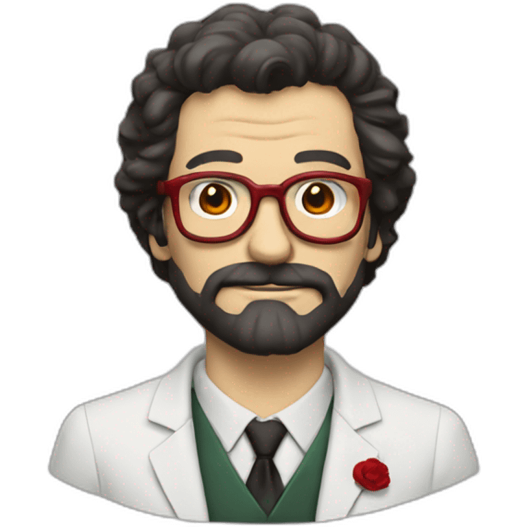 Professor casa del papel emoji