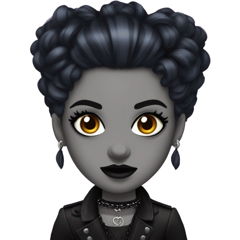 Diva goth emoji emoji