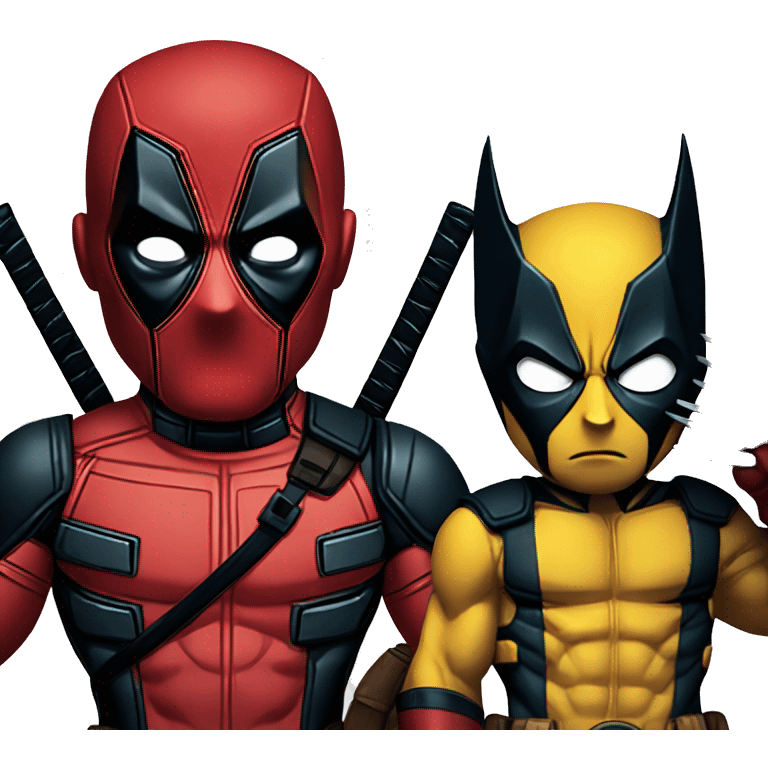 Deadpool and wolverine emoji