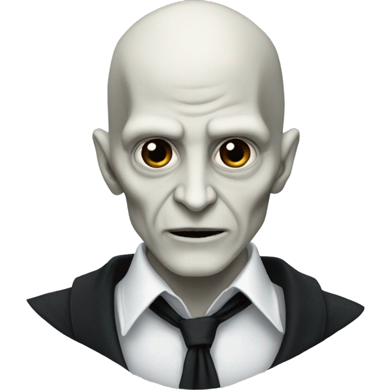 Voldemort in suit emoji