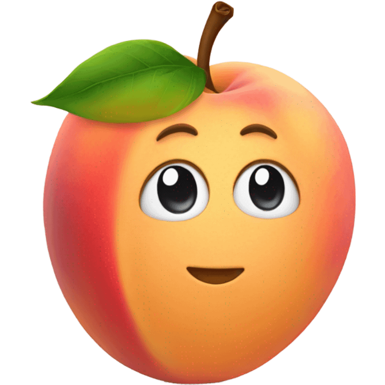 Peach with toes  emoji