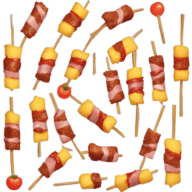 Brochetas de carne emoji