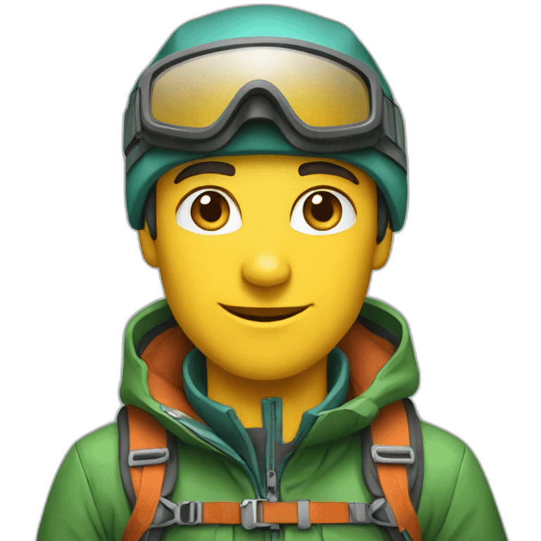 alpinist emoji