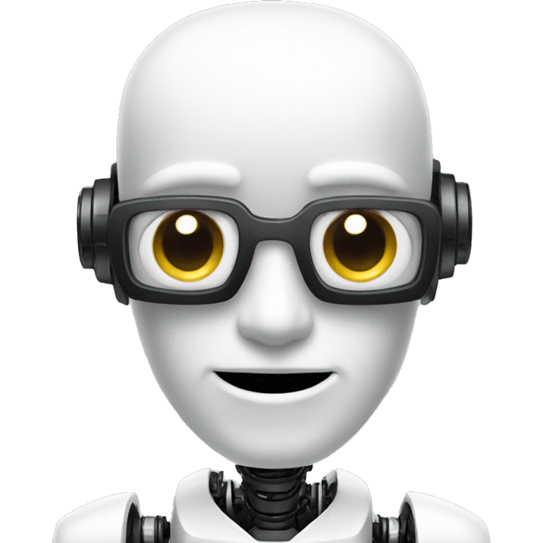 create an emoji that demonstrates artificial intelligence and AI science robots emoji