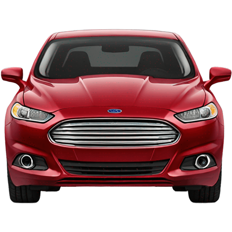 red 2014 ford fusion  emoji