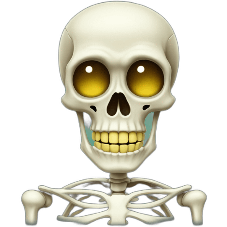 skeleton spongebob emoji