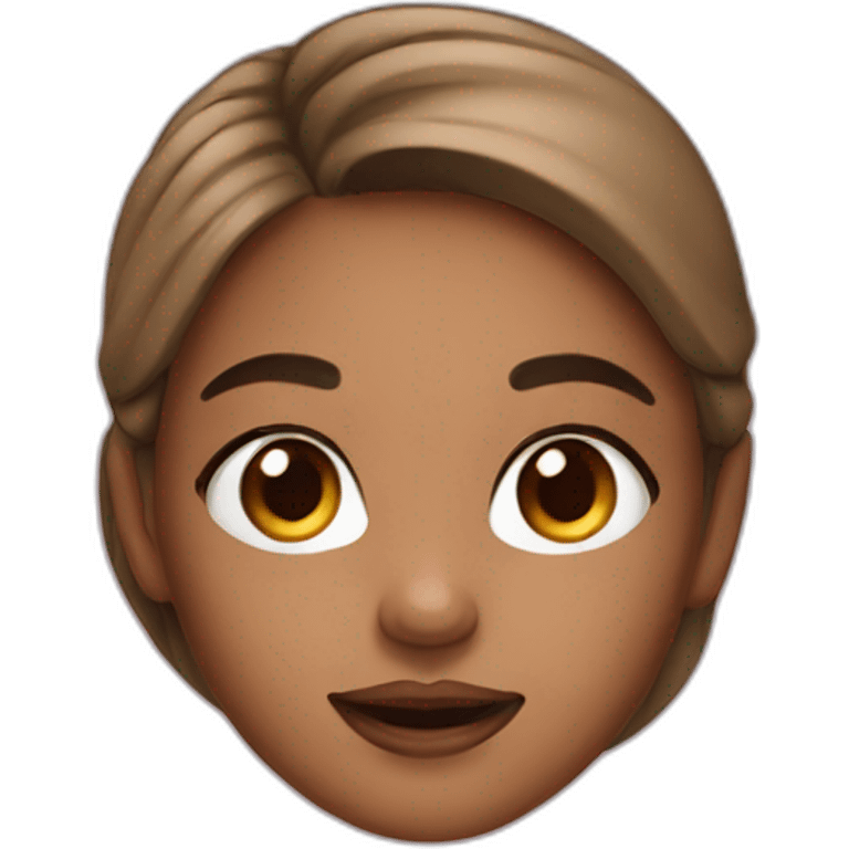 a girl who is doing her skincare emoji