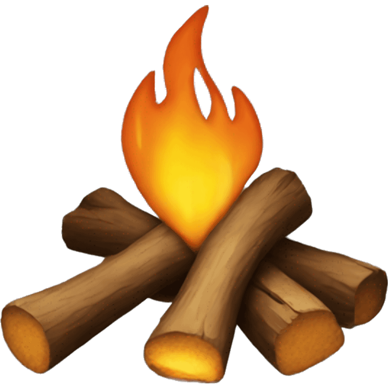 Campfire emoji  emoji