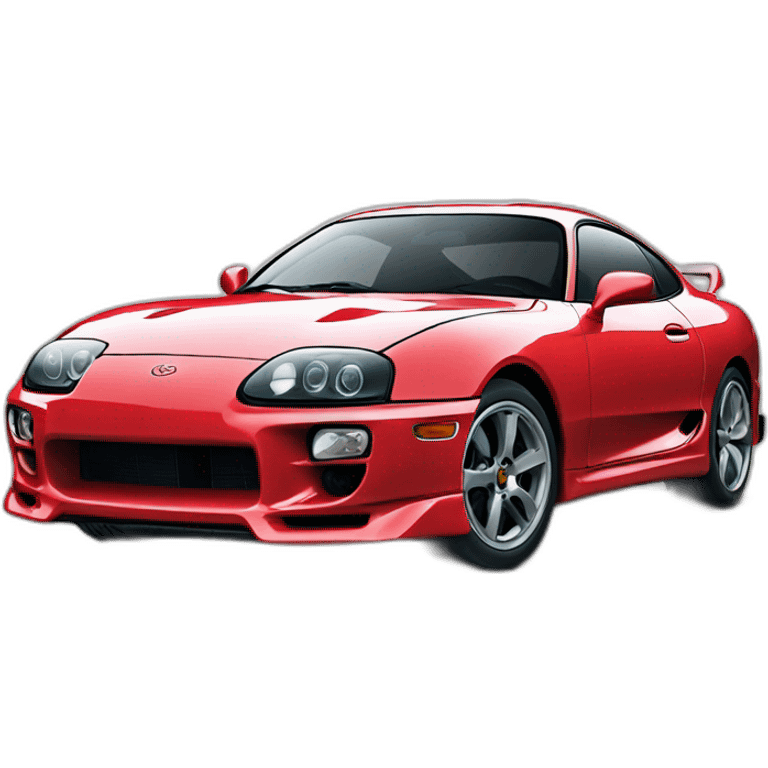 Toyota Supra mk5 car emoji