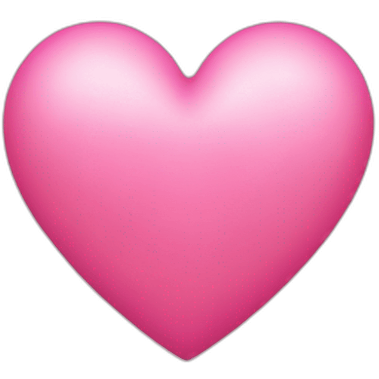 Pink heart emoji