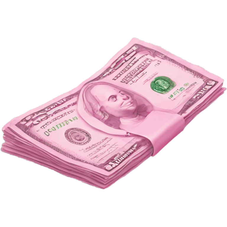 pink money emoji