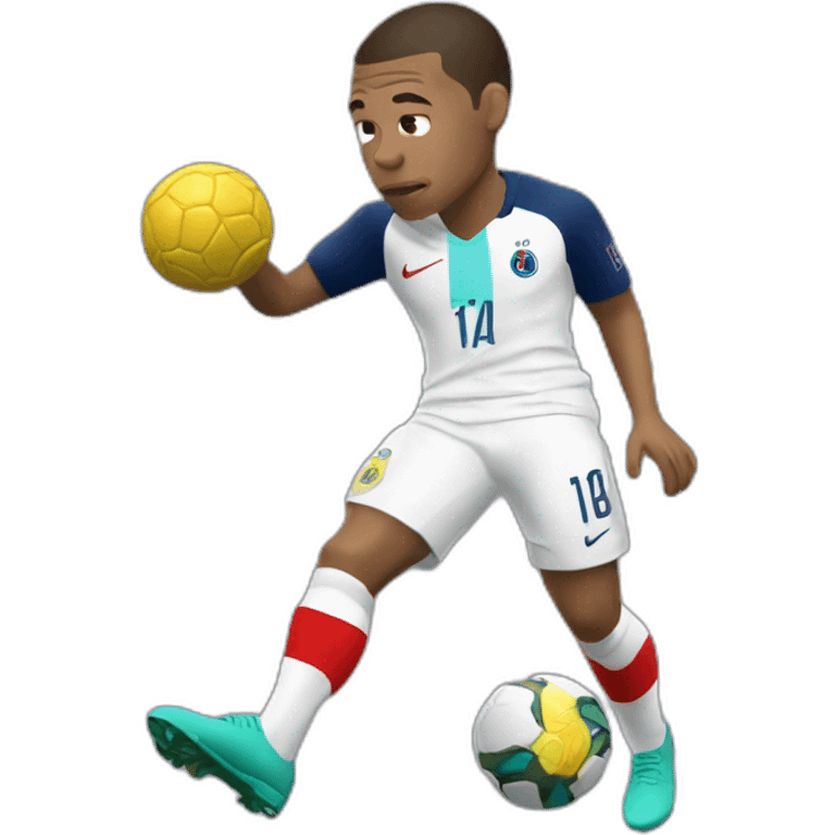 Mbappé qui dort emoji