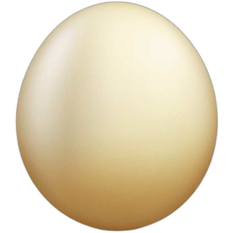 Ostrich egg  emoji