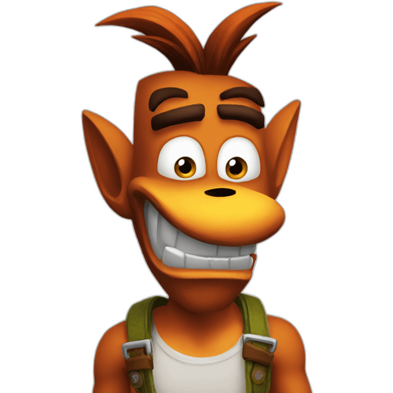 Crash bandicoot emoji