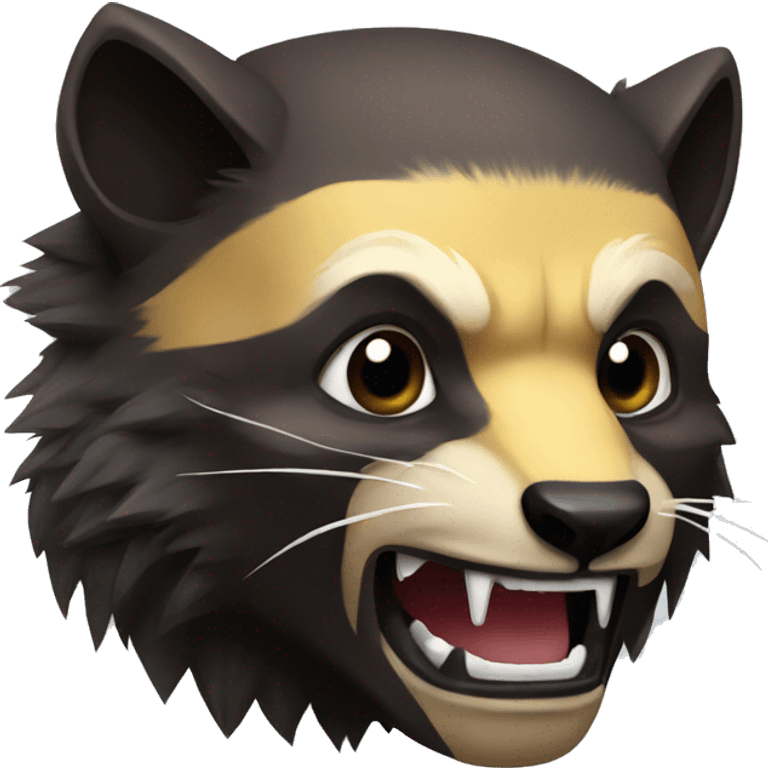 wolverine animal emoji