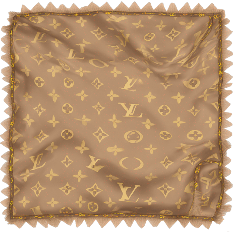 louis Vuitton scarf   emoji