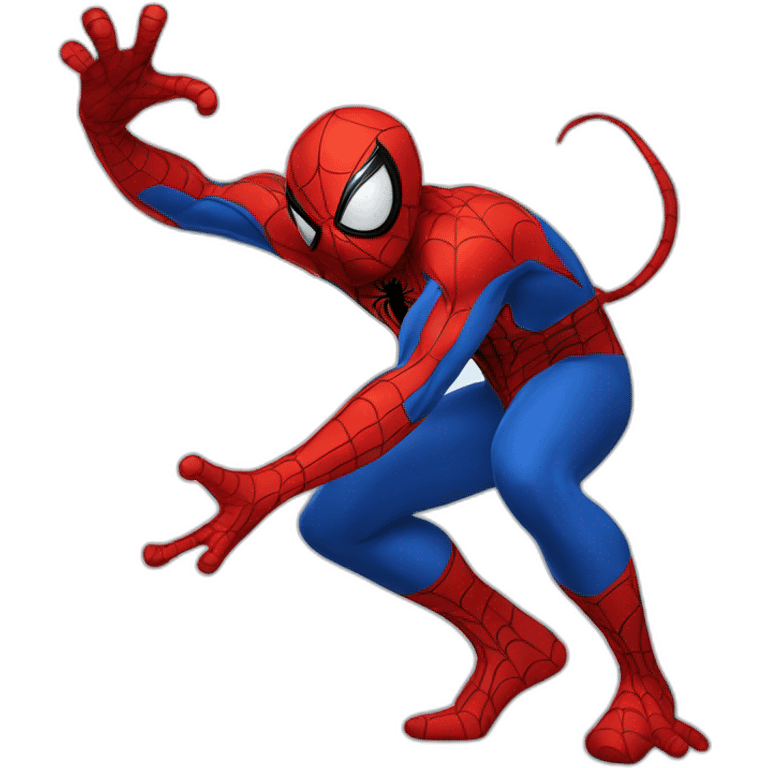 Spider man qui twerk emoji