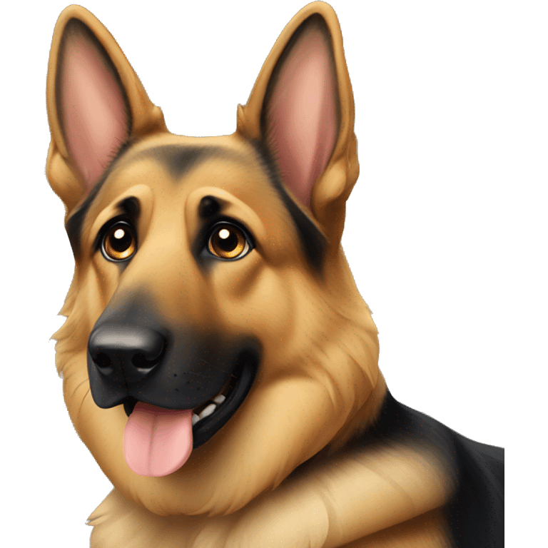 German shepherd  emoji