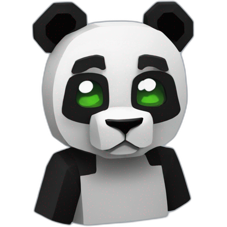 Panda Minecraft emoji