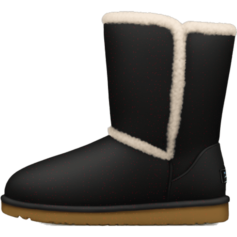 Black Tasman uggs emoji