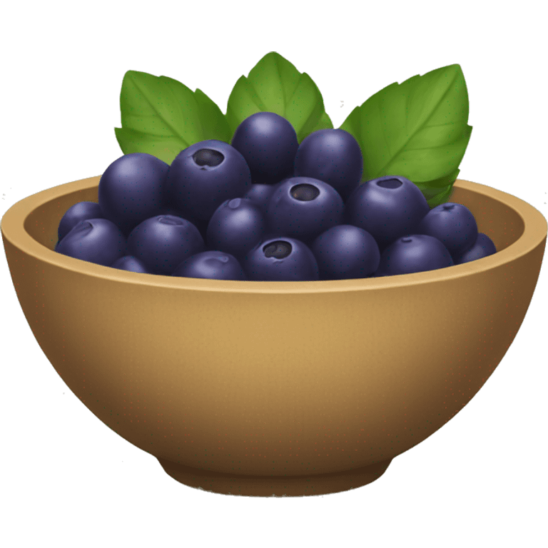 Açai bowl emoji