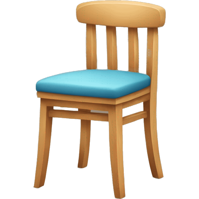 wooden chair emoji