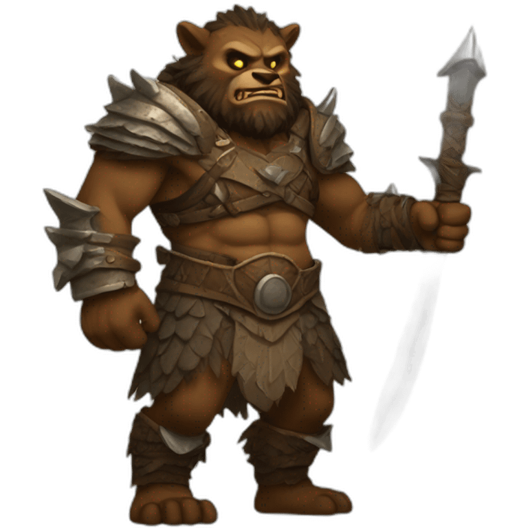 Bugbear warrior emoji