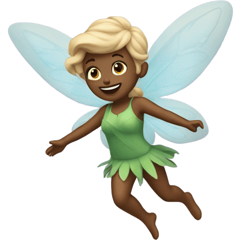 Fairy flying to New York  emoji