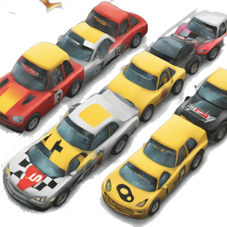 Car race  emoji