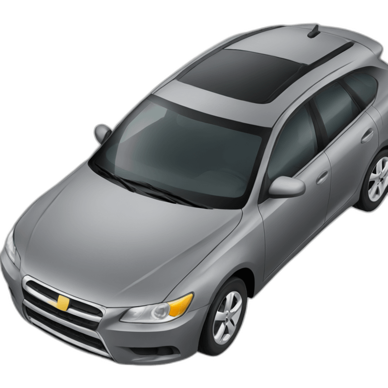 gray car emoji