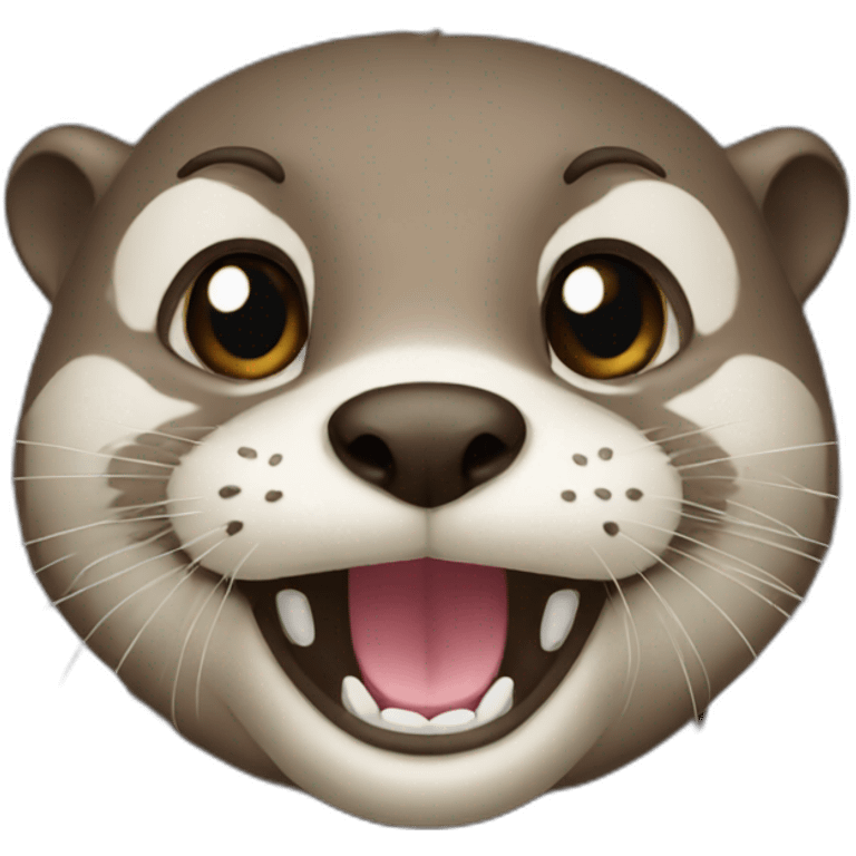 Otter like emoji