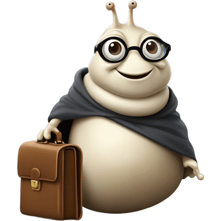 Gary the snail lawyer  emoji