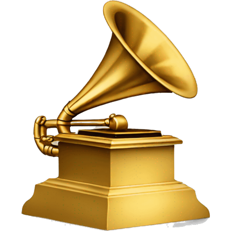 Grammy award emoji