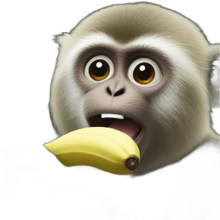 Monkey-eating-banana-ok emoji