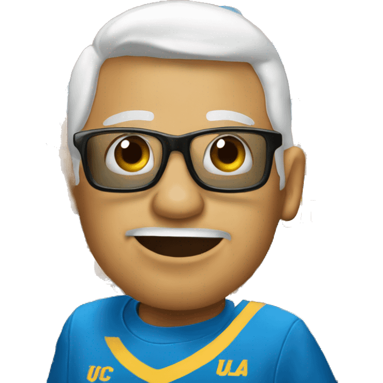 UCLA fans booing USC fan  emoji