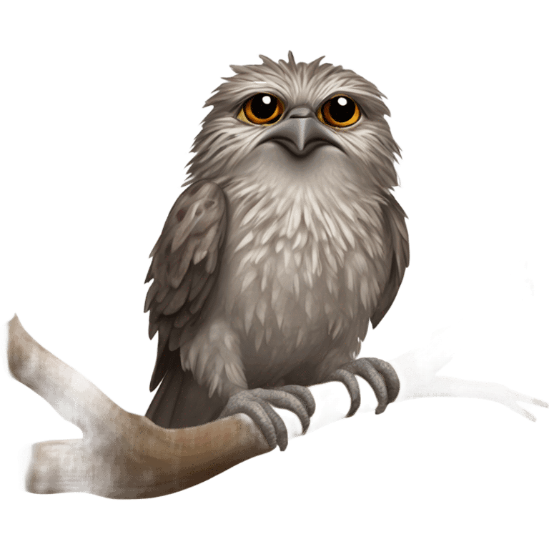 Tawny frogmouth emoji