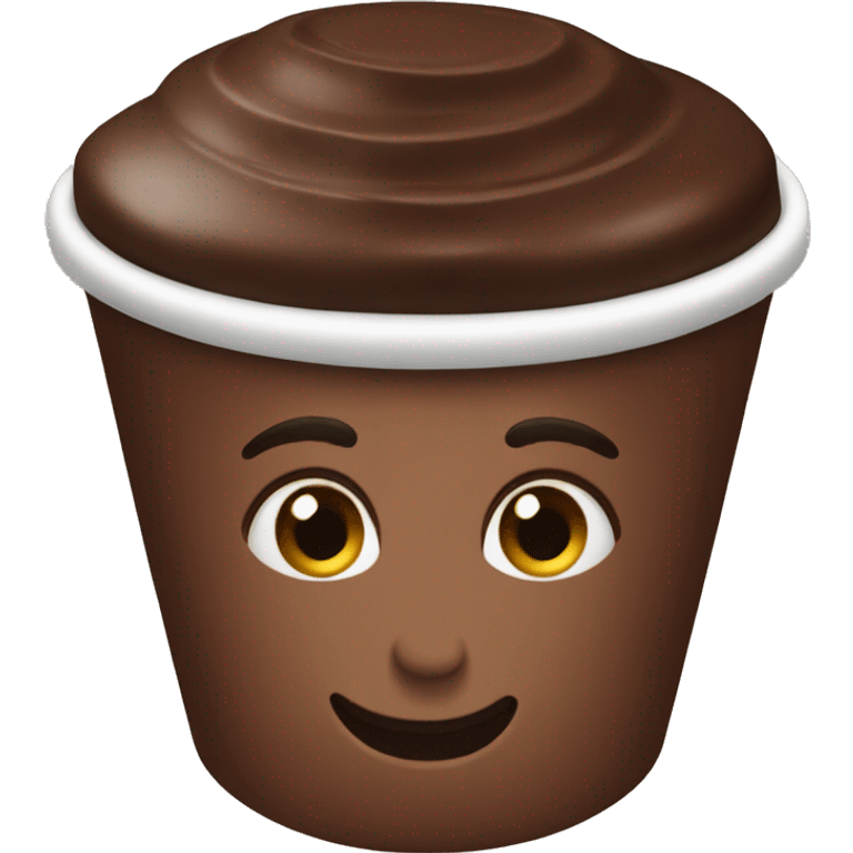 Chocolate cup emoji