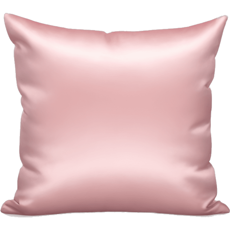 Light pink satin pillow emoji