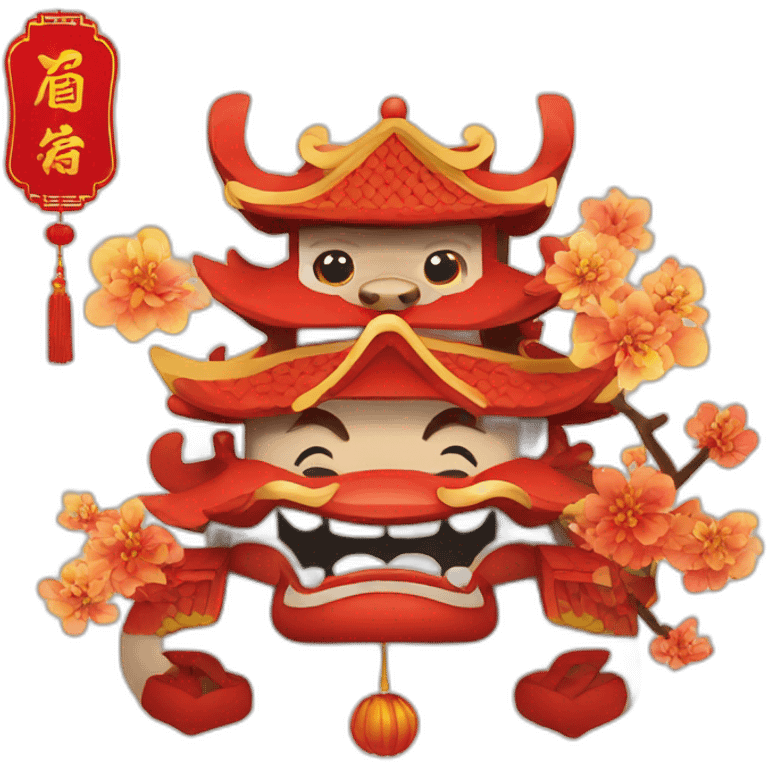 Chinese new year emoji