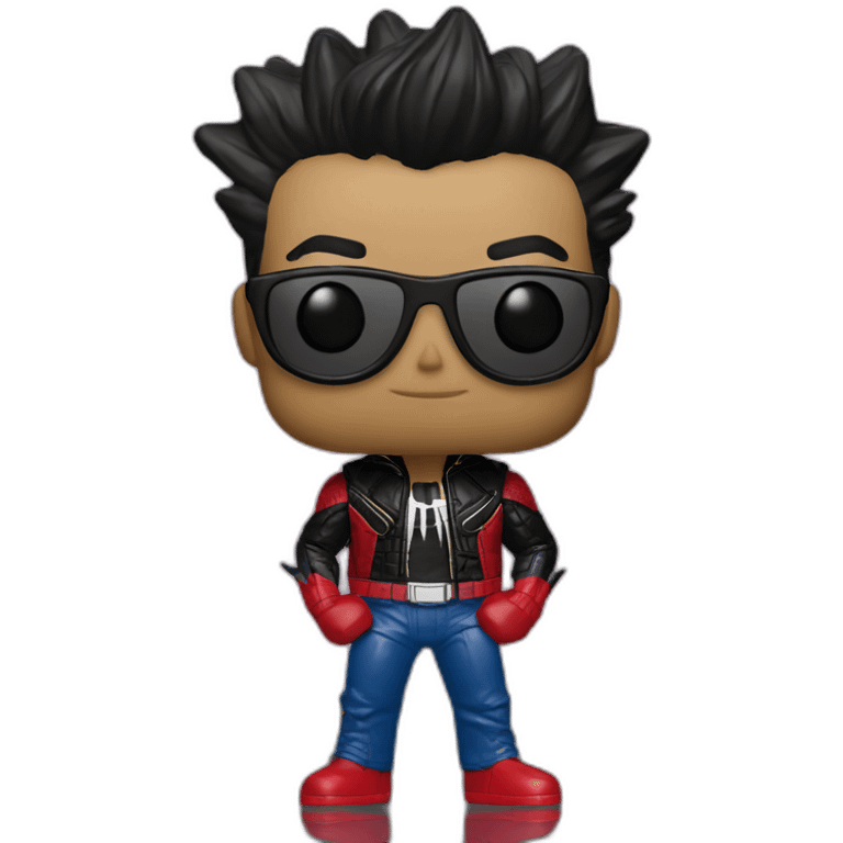 Funko POP Spider Man Punk emoji