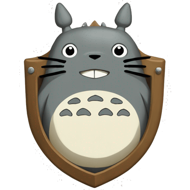 totoro shield emoji