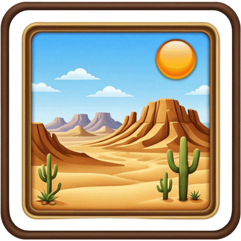 desert emoji