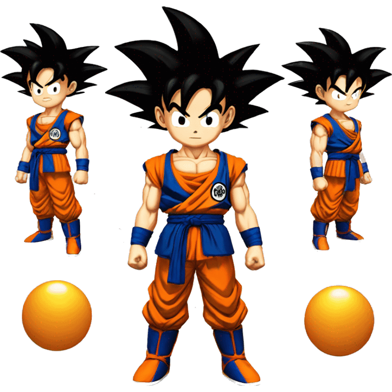 Goku de dragon ball  emoji