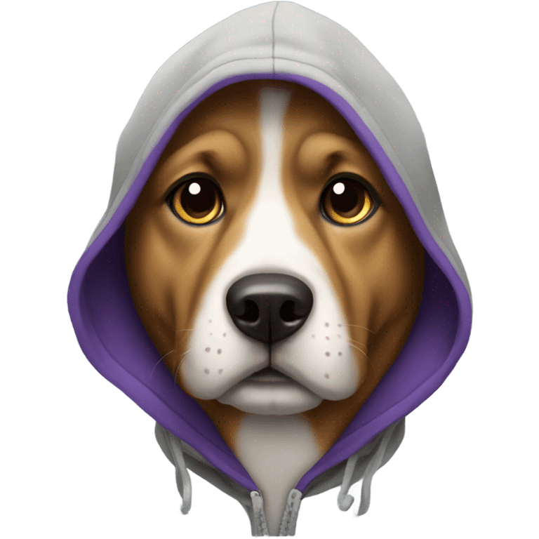 dog with hoodie  emoji