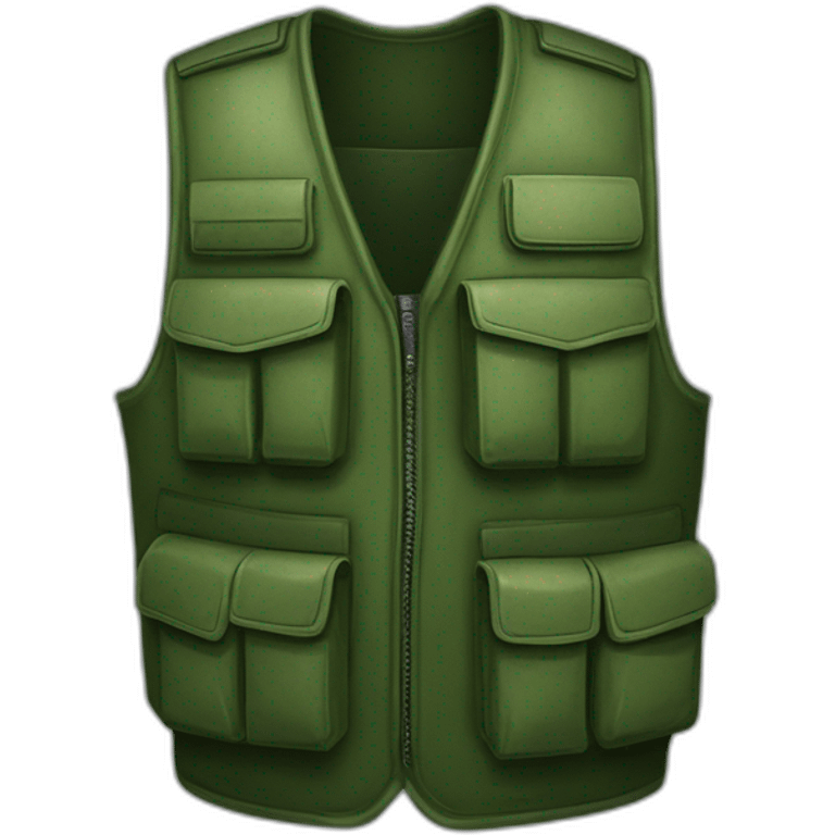 Javier Peña Narcos green tac vest emoji