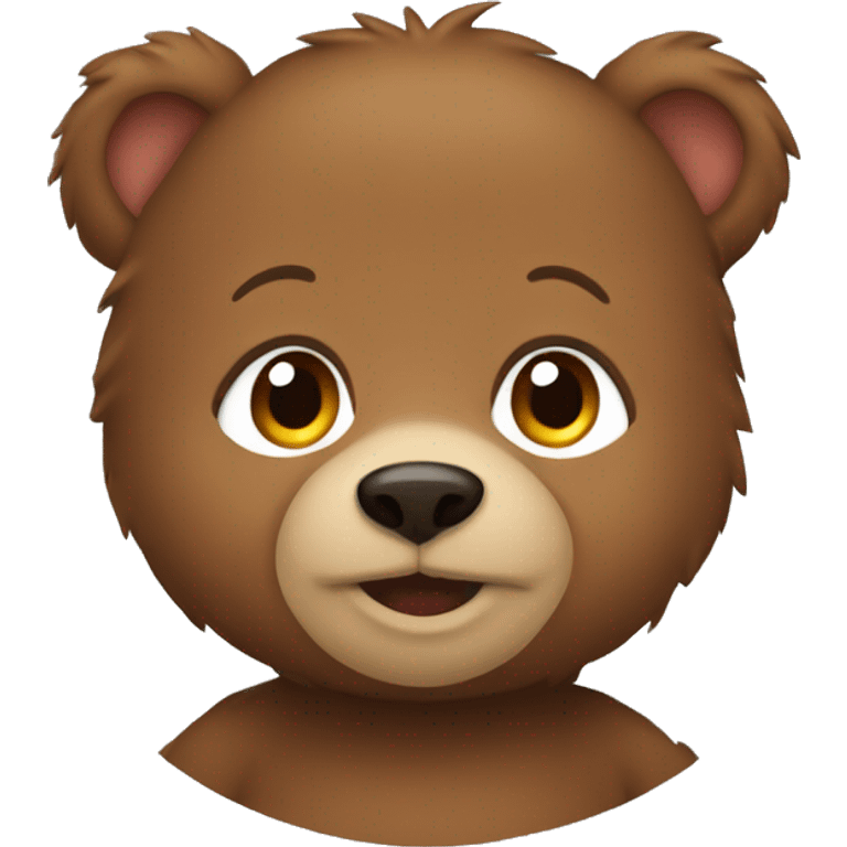 little bear  emoji