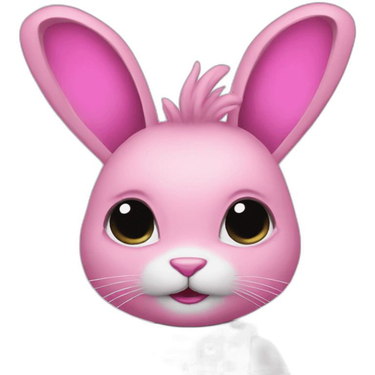 bunny pink punk emoji