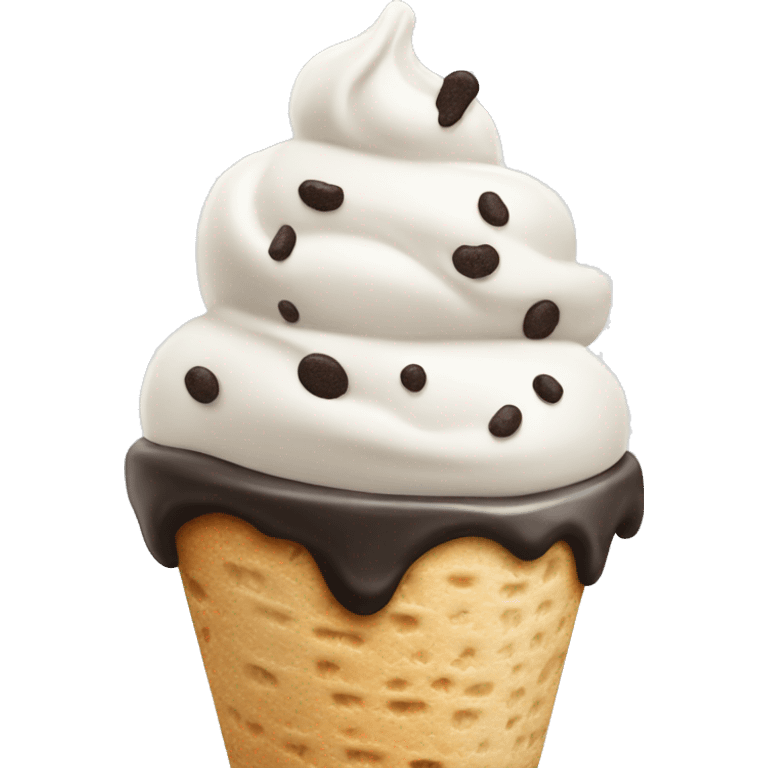 cookies and cream icecream emoji