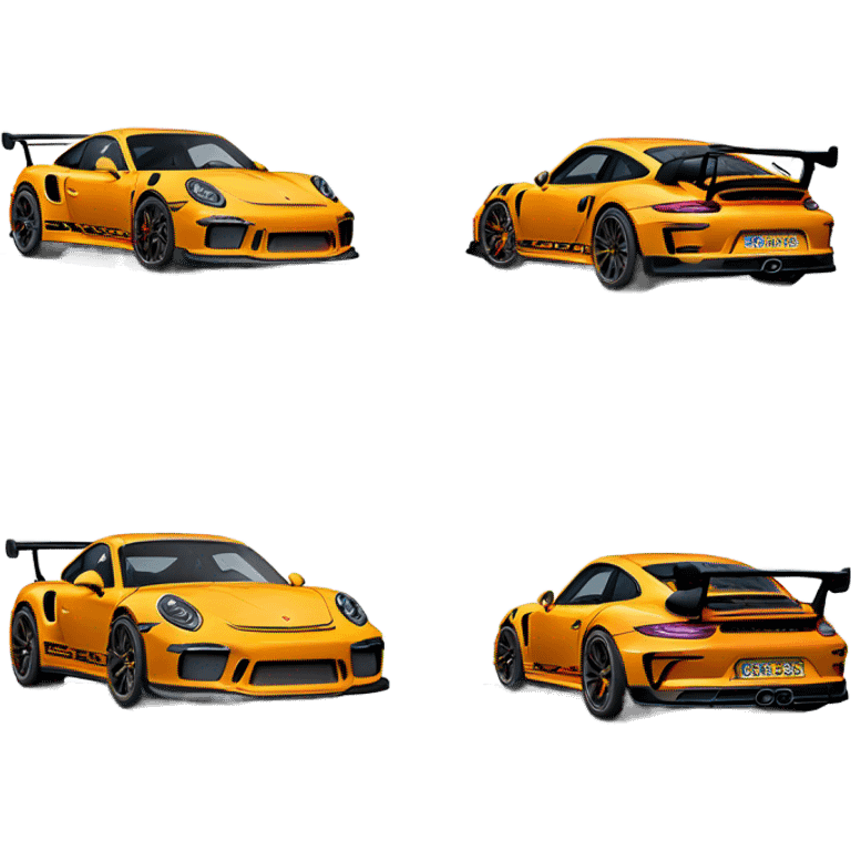 Porsche gt3 rs emoji