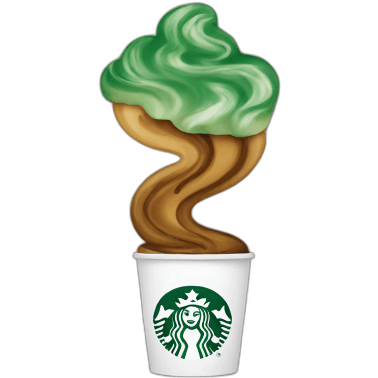 starbucks logo emoji